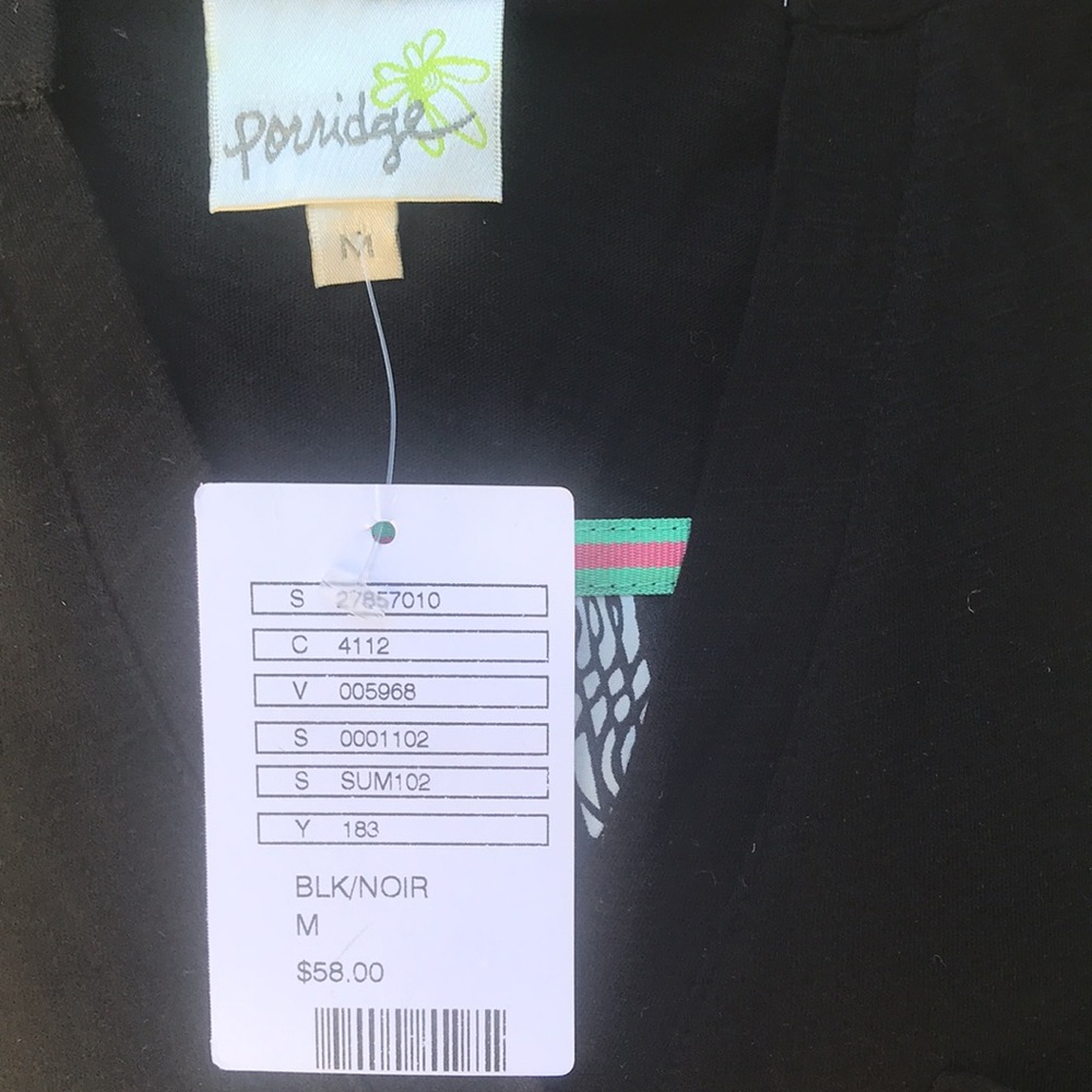 NWT tunic length tank with pattern in back. - Picture 4 of 4